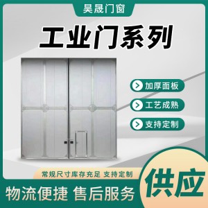 工业门 车间厂房彩钢板大门 平开式推拉式提升 折叠式 可加小门窗